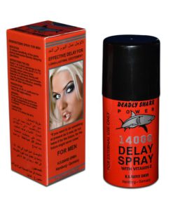 Deadly Shark 14000 Delay Spray For Men