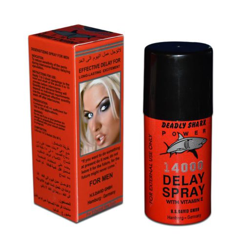 Deadly Shark 14000 Delay Spray For Men