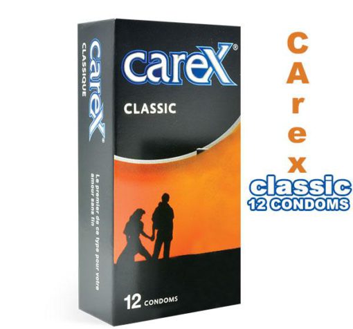 Carex Classic Pleasure Condoms - 12 Pcs