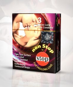 Non Stop for Prolong Love Condoms - Pack of 3