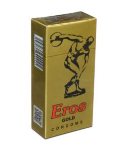 Eros Importded Dotted Gold Condom (12 PCS)