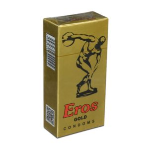 Eros Importded Dotted Gold Condom (12 PCS)