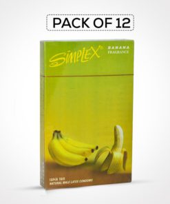 Simplex Banana Flavoured Condoms