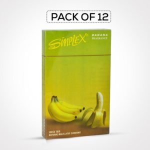 Simplex Banana Flavoured Condoms
