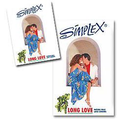 Simplex Long Love Delayed Condoms - Pack of 12