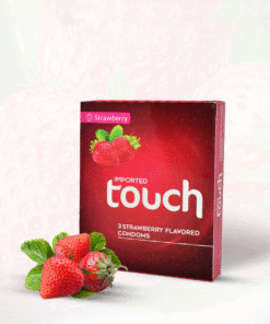 Touch Strawberry Condom Pack of 3