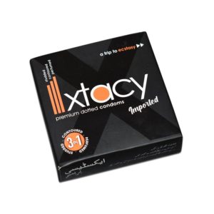 Xtacy Premium Dotted - 3 Condoms (