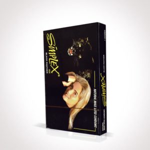 Simplex Black Panther Condoms  - Pack of 12