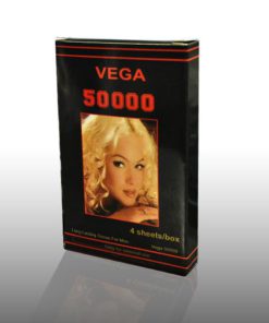 New Vega 50000 Long Lasting Wet Tissue For Men 4 Sheets/Box