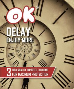 OK Delay Condom Pack of 3