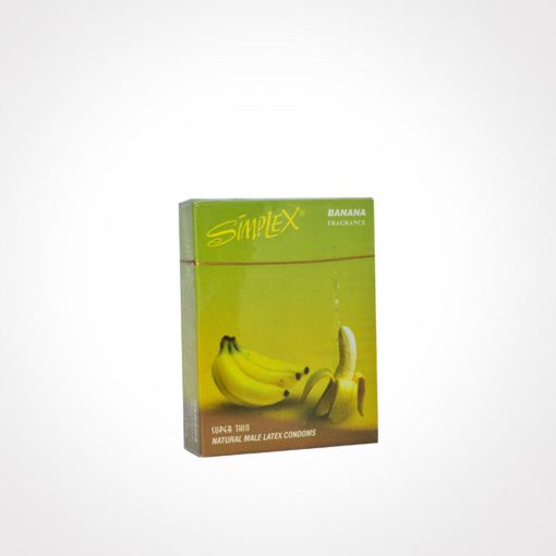 Simplex Bannana Flavoured Condoms